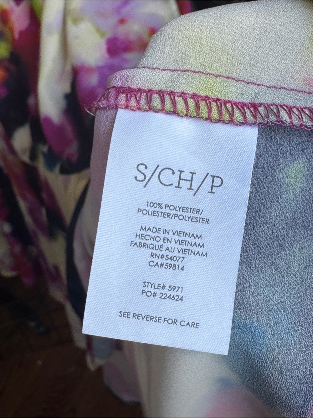 CAbi Celebrations Watercolor Tie Dye Dress - Picture 4 of 7